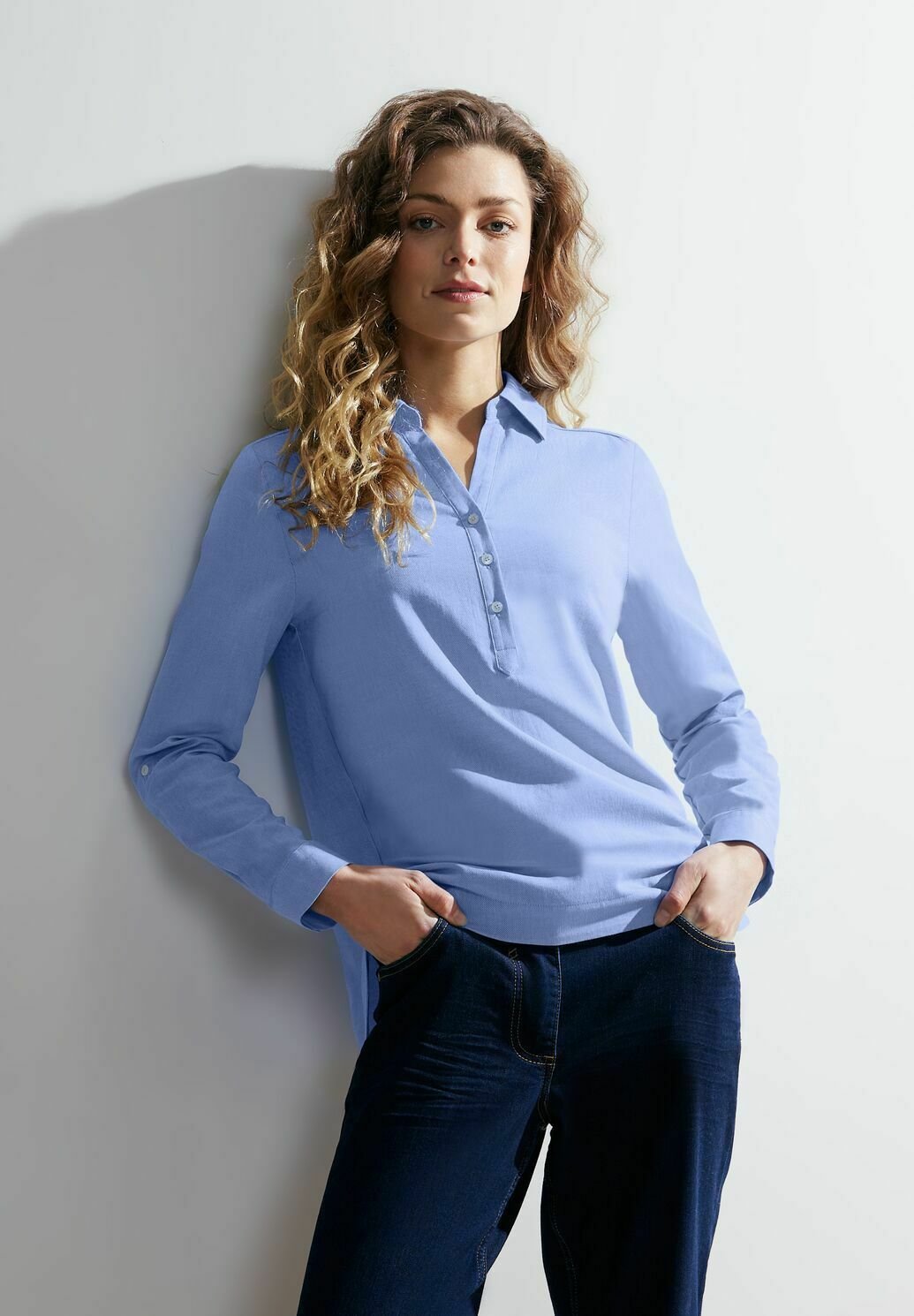 Cecil bluse hellblau Clearance